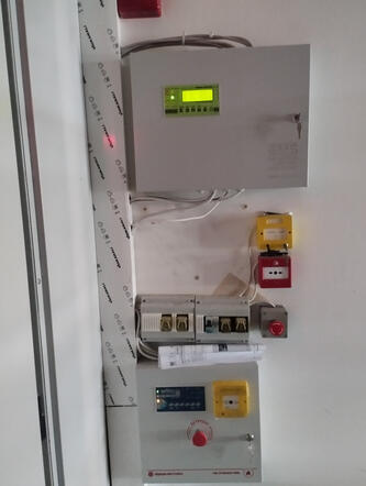 Σύστημα κατάσβεσης σε υποσταθμό υψηλής τάσης