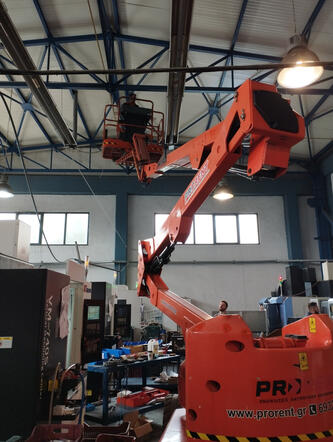 Εγκατάσταση ανιχνευτών πυρανίχνευσης. Σίνδος.